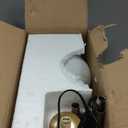 Fiqevs 3 Globe Floor Lamp Mid Century Modern, Gold Standing Lamp with Frosted Glass Shade & LED Bulbs, Tall Pole Light with Foot Switch for Living Room Bedroom Office - Antique Brass