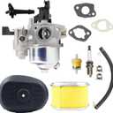 595780 596079 592864 Carburetor w/Air Filter Kit Compatible with briggs and stratton CR950 CR750 208cc 84004577 595783 595651 595780 130G32-0022-F1 130G32-0056-F1 130G32-0060-H1 130G32-0061-F1 Engines