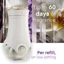 Glade PlugIns Refills Air Freshener, Scented and Essential Oils for Home and Bathroom, Lavender & Vanilla, 3.35 Fl Oz, 5 Count