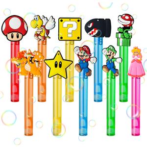 Birthday Party Favors, 20 Pcs Bubble Wands for Kids,Bubble Wand for Birthday Party Supplies Decorations,Classroom Prizes Goodie Bag Stuffers Gift