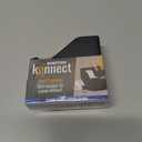 Bostitch Office Konnect Tape Dispenser with Premium Single-sided Tape, Sticks to Desk, Black (KT-TAPE-BLK)