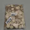 PH PandaHall 500pcs 1 inch Wooden Tags Unfinished Blank Wood Circles with Hole Small Wood Discs Round Disc Wooden Pieces for Earring Necklace Jewelry DIY Craft Making Ornaments Hanging Decorations