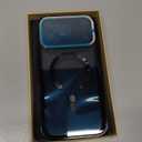 [Full Camera Protection& Mechanical Lock]Magnetic Privacy Case for iPhone 17 Pro Max[Compatible with MagSafe] [CD Metal Ring]Full Body Shockproof Metal Bumper, 9H Anti Peeping Glass Cover-Black