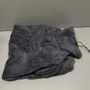 Pinellia Fleece Dog Sweater for Small Medium Large Dog for Run Walk Sleep Pet Winter Jacket & Windproof Clothes Coat, 2XL, Grey