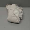 Newborn Photography Props Outfit with Santa Hat,Christmas Backdrop Poser Pocket Xmas Background Blanket for Baby Photo Shoot (Ivory)