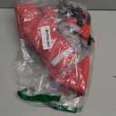 Fragralley Dog Coat with Harness Built in, Waterproof Windproof Reflective Warm Puffer Jacket, Fleece Lined Vest Winter Parka for Small, Medium, Large Dogs (Red)