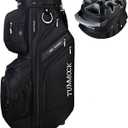 Golf Cart Bag, 14-Way Top Divider with Multiple Storage Pockets, Lightweight & Durable Golf Bag for Men, Cart-Friendly Design