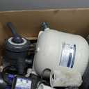 AQUASTRONG 14in Sand Filter Pump for Above Ground Pool with Timer, 2/3 HP Pool Pumps Above Ground 3000 GPH for Pools up to 13000 GAL, Pool Filter with 6-Way Valve, Improved Circulation and Filtration