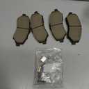 Disc Brake Pad Set Fits select: 2008-2016 CHRYSLER TOWN & COUNTRY, 2009-2016 DODGE GRAND CARAVAN