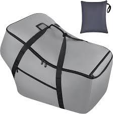 Infant Car Seat Travel Bag  Fits Infant Car Seats with AntiRebound Bar Base, Car Seat Airplane Bag for Chicco/Graco/Nuna/Cosco/Britax/Uppababy Baby Car Seat, Water Dirt Tear Resistant, Grey Upgrade