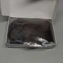 Brown with Caramel Highlights Short Wavy Wig for Women Lace Hairline Bob Style Synthetic Heat Resistant - Natural Appearance for Everyday Hairstyle 14 Inch