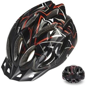Zacro Adult Bike Helmet, Lightweight Bicycle Helmet with Removable Pads and Visor, CPSC Certified Safety Helmet for Men Women, Mountain Road Cycling Helmet for Adult, Size: 54-62cm, For Person Age 5 and Older