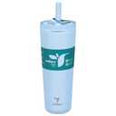 Reduce Halo Tumbler. 24oz. Blue
