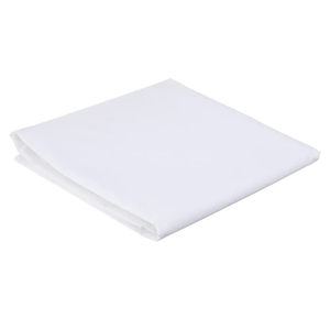 DAKKIONY 10 Pack Round Tablecloth White 120 Inch, Stain Resistant and Wrinkle Polyester Fabric, Washable Table Cover for Kitchen Dining, Wedding, Buffet Table, Holiday Party