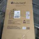 Baby Trend Sit N' Stand Double Stroller, Onyx,  Item Dimensions L x W x H 49"L x 21.5"W x 43"H, 
Both seats feature a 5-point child restraint safety harness