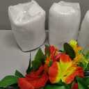 Geelin 38 Pcs Tropical Mason Jars Centerpieces Hawaiian Artificial Hibiscus Flowers Palm Leaves and Flamingoes Table Decorations for Summer Wedding Birthday Decor Vases Home Hostess Gift