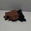 SweatyRocks Women's Pilates Outfits Wrap Tops Ballet Yoga Coquette Shirt Cute Long Sleeve Workout Activewear (Medium, Black and Brown)