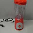 Mueller Personal Blender for Shakes and Smoothies with 15 Oz Travel Cup and Lid, Juices, Baby Food, Heavy-Duty Portable Blender & Food Processor, Red
