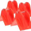 TEHAUX Climbing Rope Protector Sleeve 4-Pack Lightweight Rope Edge Covers for Outdoor Climbing Gear Safety and Wear Protection Easy Installation