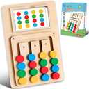 V-Opitos Color Matching Puzzle Toys, Montessori Brain Teasers Game for Kids Age 3, 4, 5, 6, 7 Years Old, Road Trip Toys for Boys & Girls, Handheld Games for Travel, Ideal Christmas, Birthday Gifts