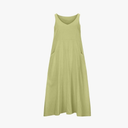 Summer Cotton Linen Dress for Women Sleeveless Boho Flowy Maxi Dresses Plus Size Loose Comfy Dress with Pockets L