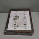 Wooden Brown 8x10 Picture Frame set of 4, Display 8x10 without Mat Wall Gallery Photo Frames