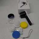 Electric Spin Scrubber, Cordless Shower Scrubber with Battery Level Display, 2 Speeds Electric Scrubber for Cleaning with 6 Replaceable Heads, Cleaning Brush for Bathroom/Sink/Window (White)