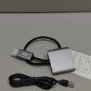 DisplayPort to Dual HDMI Adapter 1 in 2 Out | 4K60Hz, DP Source to HDMI Splitter Extended Display port splitter for Dual monitors, for Desktop,Laptop,NVIDIA, AMD Graphics Card - MACOS Not Support MST