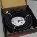 EVIL ENERGY 8AN PTFE Fuel Hose Line, AN8 Fuel Line E85 Nylon Braided 20FT Black