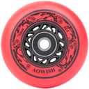 Inline Skate Wheels Outdoor Asphalt Formula Aggressive Roller Blades Wheels 90a Roller Hockey Replacement Wheels with Bearings ABEC-9 and Floating Spacers, 4-Pack