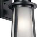 Kichler Lighting 49918BK Outdoor Wall Mount, Black, Medium