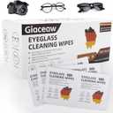 500ct Lens Wipes for Eyeglasses - [New Upgrade] Pre-Moistened Cleaning Wipes for Anti-Reflective Lenses, Sunglasses, Camera Glass, & Screens - Streak-Free, Scratch-Free Individually Wrapped