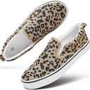 Women's Slip on Shoes Canvas Sneakers Loafers Non Slip Shoes Low Top Casual Shoes
