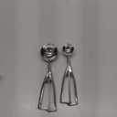 Cookie Scoop Set 3 PCS, with Trigger Large-Medium-Small Size for Kitchen Family Ice Cream Cookie Cupcake Muffin Meatbal multipurpose tainless Steel Ice Cream Scooper