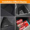 Custom Fit Trunk Storage Bins for Tesla Model Y Juniper 2025-2026 - Rear Cargo Organizer with Lids - TPE Waterproof & Odorless Car Interior Accessories
