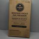 Regalo Safety 29-38.5" Baby Gate for Doorways & Bottom of Stairs, Pressure Mounted Baby Gate with Door for Babies, Toddlers & Pets, Tested & Safe for 30 Years, American Designed, American Owned, White