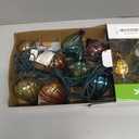 11FT Multicolor String Lights with 10 Bulbs, Colored Backyard Patio Indoor/Outdoor UL Listed String Lights, Hanging for Bistro Tents Market Cafe Gazebo Porch Party Wedding