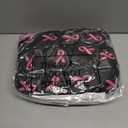 Jiuguva Breast Cancer Awareness Socks Wristbands Set Camo Pink Ribbon Crew Socks (kids sizes) Black Wristbands for Sports