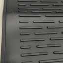 Extra Large Silicone Trivet, Heat Resistant Mat 28x19in Silicon Dish Drying Mat for Kitchen Counter Sink Refrigerator Drawer Silicone Trivet for Hot Pots Sink Drainer Pad (Black)