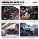 BDFHYK 907-716 Cam Camshaft Position Sensor for Infiniti FX35, G35, I35, M35, 350Z, Altima, Frontier, Maxima, Murano, NV1500, NV2500, NV3500, Pathfinder, Quest, Xterra / 237315M010, PC460, 237315M015 (1Pcs)