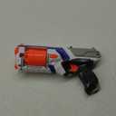 NERF N Strike Elite Strongarm Toy Blaster with Rotating Barrel (White)