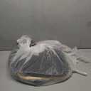 LONBET Laundry Basket with Lid, Made from Breathable Fabric | Aesthetic Clothes Hampers for Laundry with Side Handles & Sturdy Bamboo Frame (26 Gallons - Single, Black)