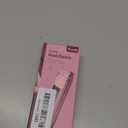 Electric Bikini Trimmer for Women: IPX7 Waterproof Dual Head Cordless Electric Shaver for Women with LED Display & 0.5mm Ceramic Blades for Pubic Hair, Face, Legs - Tea Rose