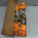 MUTCOLOR Fall Flowers Artificial for Decoration, 36 Heads Fake Mums Fall Floral Arrangement Silk Chrysanthemums Bouquet for Outdoor Home Indoor Table Pots Vase Cemetery Decoration, 4 Pcs