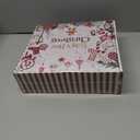 Lanpn 6 Pcs 2025 Baby's First Christmas Ornament 4" 5.5", 1st Xmas Tree Ornaments Gift Set for Baby Boy Girl, Christmas Newborn New Bebe Keepsake, Personalised Name Holiday Hanging Decor, Beige