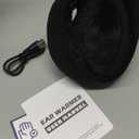 Telepepe Heated Ear Warmers, Foldable Ear Muffs for Men Women, Portable & Lightweight, 3 Heating Modes, Perfect Gifts in Winter for Skiing, Running, Cycling, Camping or Outdoor Working (Black)