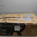 GTPLAYER Gaming Chair Fabric with Pocket Spring Cushion, Big and Tall Gamings Chairs 350LBS High Back Computer Chair with Footrest for Adults Lumbar Support Swivel Game Chair for Office Light Black