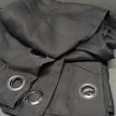 NICETOWN Gray Blackout Curtains for Bedroom 84 inches Long - Thermal Drapes Grommet Room Darkening Light Blocking Curtains Window Treatments for Living Room (2 Panels, W52 x L84, Grey)