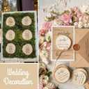 Unfinished Natural Wood Slices Wooden Circles with Tree Bark Log Discs for DIY Craft Rustic Wedding Ornaments