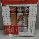 JOYIN 10 Pack Christmas Non-Snap Party Favor with Cute Characters, Includes Party Hat, Joke & Gift, Christmas Table Decorations for Holiday Dinner Traditions Supplies, Stocking Stuffers for Kids